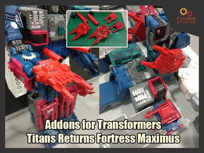complementos de los transformadores titanes volver fortress maximus juegos-juguetes fortmax la fortaleza juegos juguetes 3d print model - Mito3D