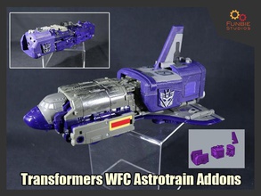 addons trasformatori wfc astrotrain assedio giochi giocattoli 3d print model - Mito3D