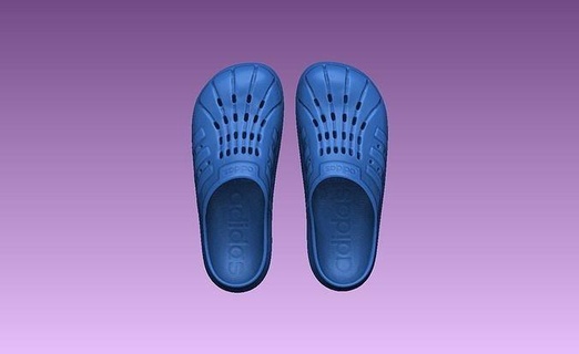 adidas adilette clogs adi shoe sneaker slider foam classic tpu flexible boot slipper slide flipflop fashion shoes 3d print model - Mito3D