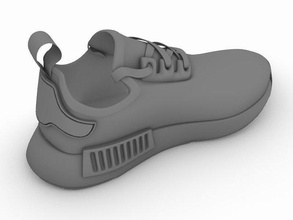 adidas aumentar calzado pie hombres ropa moda corriendo zapatos 3d print model - Mito3D