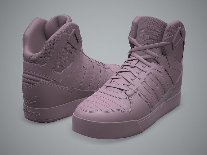 adidas zestra sneaker-3d printable sneaker sneakers footwear clothing shoes shoe apparel trainer fashion streetwear character canvas 3 stripes wear 3D print model - Mito3D