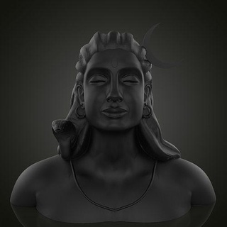 adiyogi estatuto shiva Deus estátua Bhagwan arte esculturas 3d print model - Mito3D