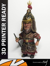 admiral yi sun sin high poly ver toy figure character man general 3d print miniatures challenge games toys predator uav 3d print model - Mito3D