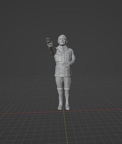 adolf hitler adolfhitler nazi german dictator franciscofranco franco caudillo spanish mussolini saddam erdogan kaddafi fidelcastro cheguevera tito art sculptures 3D print model - Mito3D