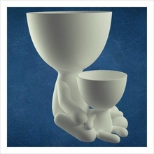 adult beto child vase pot plant decor house 3d print model - Mito3D