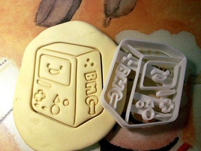 avventura bmo biscotto taglierina biscotti pla abs 3d stampante stampa casa cucina cenare 3d print model - Mito3D