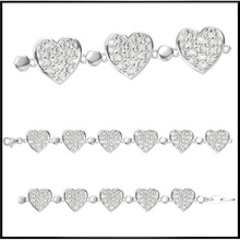 abordable anneaux de mariage bijoux le bracelet or d'argent des bracelets diamant perles la chaîne à maillons les 3d print model - Mito3D