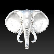 africano animal elephant animale elefante biologia magnete desktop passatempo fai 3d print model - Mito3D