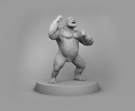 african gorilla wild animal africa nature zoo 3d printing 3dprintmodel science biology 3d print model - Mito3D