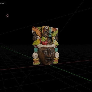 africano maschera arte scultura fatto mano viso sculture 3d print model - Mito3D