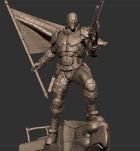ajan zehir hayran sanat zehiri flaş thompson flaşhompson asker amerika heykeller 3d print model - Mito3D