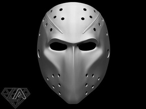 agents ballistic professional mask bloody miami agent special helmet airsoft cosplay warrior knight invader hockey crime cs horror blood zombie apocalypse armor games toys game accessories 3d print model - Mito3D