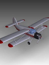 ah 2 corn grower airplane aviate vehicle flight speed hobby diy other 3d print model - Mito3D