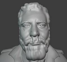 ahmet kaya ahmetkaya türk şarkıcı şekil adam sanat heykeller 3d print model - Mito3D