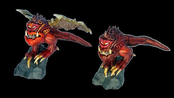 Ahriman olho fera ancião horrores fantasia miniaturas dnd masmorras dragões monstro Horror criatura jogos brinquedos 3d print model - Mito3D