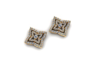 ai0001353e ouro diamante viga brincos jóia gema noivado casamento jóias anel prata joalheria engagem moda esterlina pingente colar beleza 3d print model - Mito3D