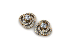 ai0001370e mücevher nişan düğün elmas yüzük gümüş takı altın angagem moda sterlin kolye güzellik küpe 3d print model - Mito3D