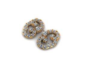 ai0001386e Juwel Engagement Hochzeit Schmuck Diamant Ring Silber Gold engagem Mode Sterling Anhänger Halskette Schönheit Ohrringe 3d print model - Mito3D