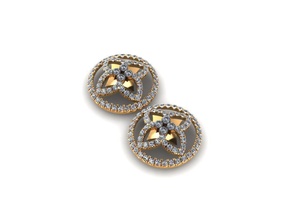 ai0001396e Juwel Engagement Hochzeit Schmuck Diamant Ring Silber Gold engagem Mode Sterling Anhänger Halskette Schönheit Ohrringe 3d print model - Mito3D