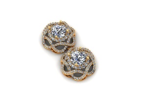 ai0001399e jewel gem engagement wedding jewellery diamond ring silver jewelry gold engagem fashion sterling pendant necklace beauty earrings pendants 3d print model - Mito3D