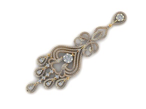 ai0001410e mücevher nişan düğün elmas yüzük gümüş takı altın angagem moda sterlin kolye güzellik küpe 3d print model - Mito3D