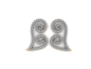 ai0001421e jewel gem engagement wedding jewellery diamond ring silver jewelry gold engagem fashion sterling pendant necklace beauty earrings pendants 3d print model - Mito3D