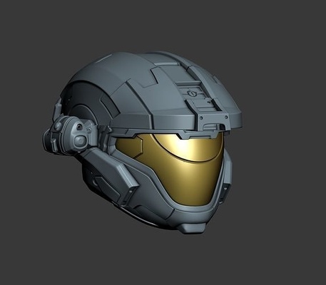 air-cav helmet 3d print model air reach spartan fashion 3d print model - Mito3D