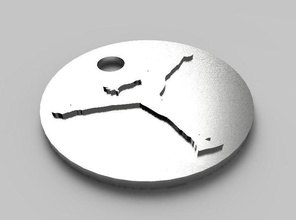 hava ürdün logo michael nba sanat işaretler logolar 3d print model - Mito3D