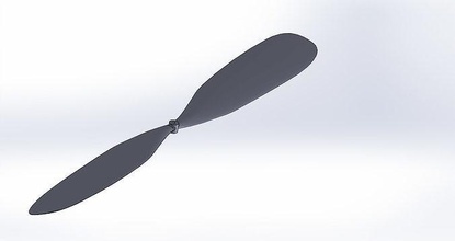 flugzeug propeller flug rc himmel wissenschaft ingenieurwesen 3d print model - Mito3D