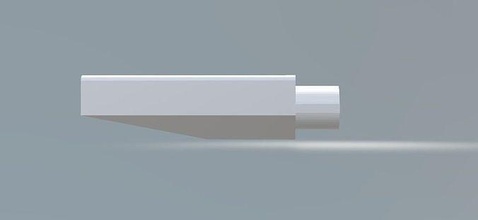airsoft thompson tampon tüp adaptör stok mevcut hobi kendin yap 3d print model - Mito3D