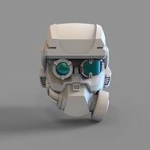 Auge ii Heiligenschein unendlich tragbar Helm Cosplay Rüstung Unendlichkeit Waffe Kostüm Meister Chef erreichen Gaming Maske Hobby DIY 3d print model - Mito3D