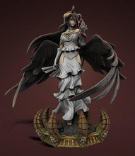 albedo - overlord nsfw manga anime cartoon angel wings succubus figure figurines toy toycollectible 3dprinting statue sculpture demon nazarick ainz ooal gown art sculptures 3d print model - Mito3D