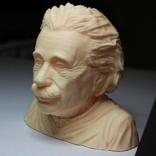 albert einstein bust character scientist physicist figurines human man miniatures sculptures science statue astronomy bohr heisenberg historic maxplanck art mathematical 3d print model - Mito3D