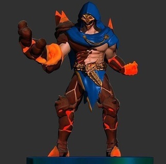 aldous - mobile legends game bangbang collection figurine art toy display character warrior gods games toys 3d print model - Mito3D