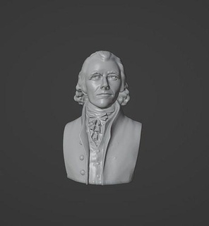 alexander hamilton american benjamin franklin johnadams foundingfathers roosevelt grant martinvanburen jimmycarter president uspresident trump obama lincoln polk kennedy clinton sculptures art 3d print model - Mito3D