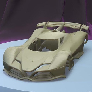alfa Romeo 8c tazio 2020 imprimable voiture corps fente scalextric tamiya rc miniz contrôle robot d'exploration ninco Kyosho scx axial Jeux jouets Jeu accessoires 3d print model - Mito3D