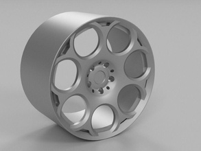 alfa romeo gt blakcline rim blackline wheel alloy hobby diy automotive 3d print model - Mito3D
