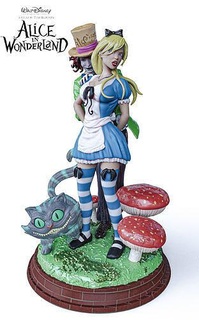 Alice harikalar diyarı karikatür oyuncaklar oyunlar 3d print model - Mito3D