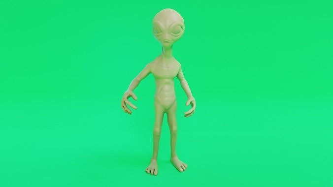 extraterrestre 3d impresión stl et marte marciano cuerpo arte ilustración científico química espacio soldado fantasía horror monstruo personaje criatura ficticio ciencias biología 3D print model - Mito3D