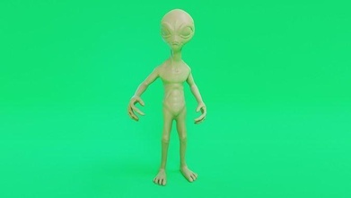 alieno 3d stampa stl et marte marziano corpo arte extraterrestre illustrazione scientifico chimica spazio soldato fantasia orrore mostro carattere creatura immaginario scienza biologia 3d print model - Mito3D