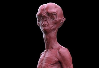 alieno creatura fallimento spazio sci fi futuristico carattere miniature figurine giocattoli collezione demone statua scienza predatore arte sculture 3d print model - Mito3D