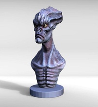 alien-Kreatur potrait Spiele-Spielzeug alien sci fi Kreatur - Spielzeug Spiele Spiele, 3d print model - Mito3D