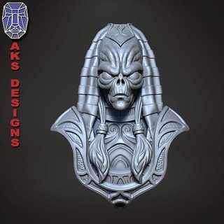 alien egyptian anubis wall decoration bas relief extraterrestrial humanoid creature fantasy character animal reptile demon monster ancient medieval celtic religious mythical fictional decor art sculpture interior house 3d print model - Mito3D