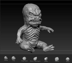 extraterrestre lézard serie personnage jeux jouets 3d print model - Mito3D