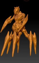 alien prore games-toys sculpture art decor people body games toys board 3d print model - Mito3D