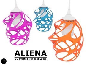 aliena - luminária abajur a casa sombra iluminação o design móveis interior lampada decoração peças desafio 3d print model - Mito3D
