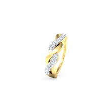 alina argola no nariz jóias brinco ouro anel de prata diamante gem jóia printable branco brilhantes sterling da forma pulseira engagem moda beleza anéis 3d print model - Mito3D