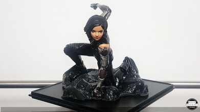 alita batalla ángel estatua sf niña androide figurilla Arte esculturas 3d print model - Mito3D