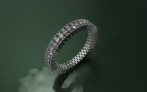 Alianza lanzaderas Talla 6 Estados Unidos 3d joyería joya an 483 lujo Moda diseño anillo pulsera compromiso impresión joyas anillos colgantes pendientes PULSERA paraca imprimir diamante oro 3d print model - Mito3D