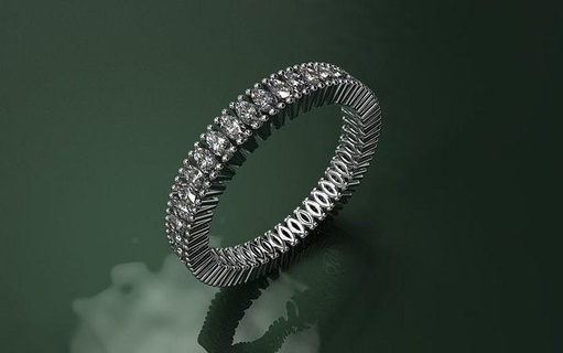 Alianza lanzaderas Talla 7 14 Estados Unidos 3d joyería joya an 485 diseño anillo oído brazalete pulsera compromiso impresión joyas anillos colgantes paraca imprimir diamante Moda imprimible oro 3d print model - Mito3D